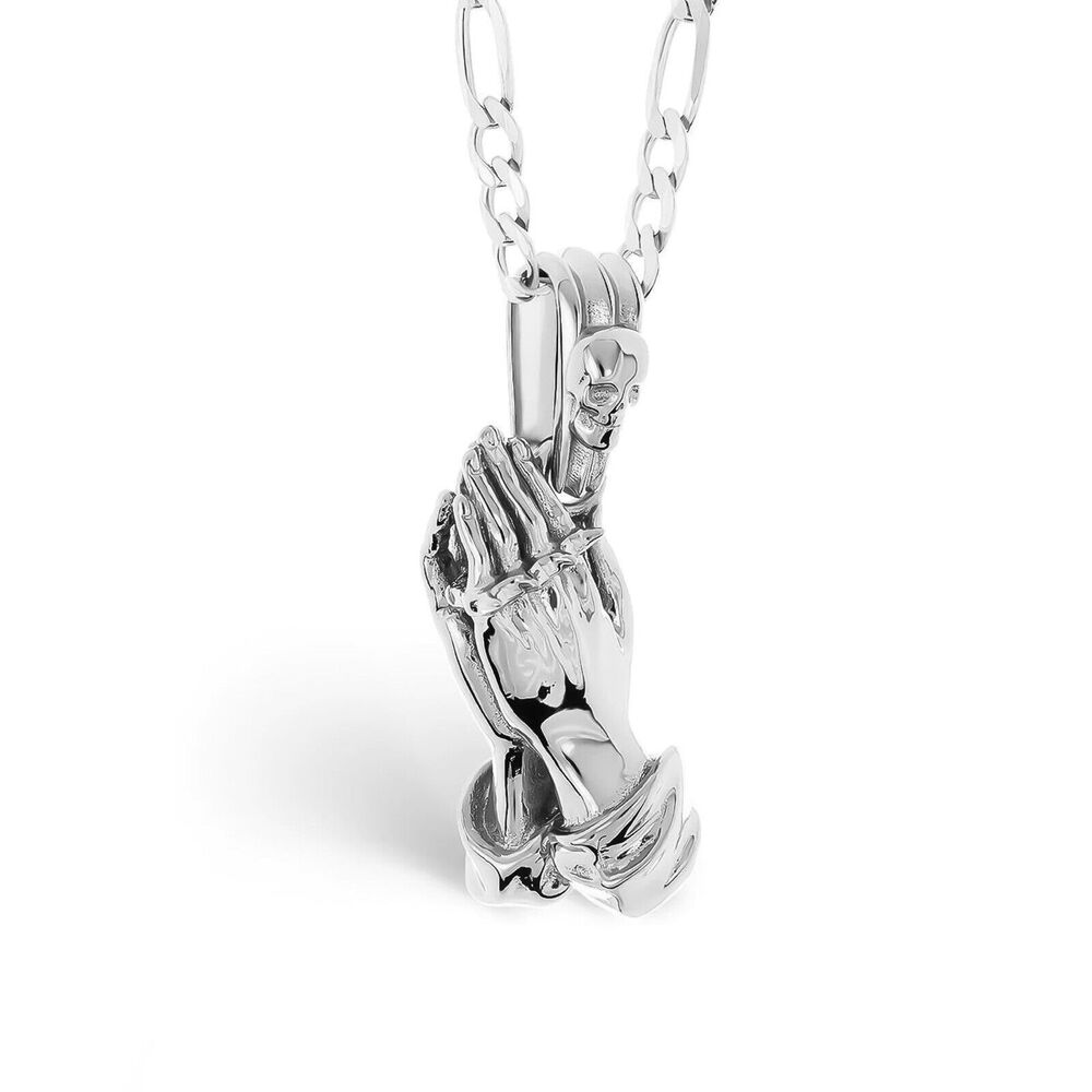 Hard Jewelry Lord Forgive Me Pendant .925 Sterling Silver